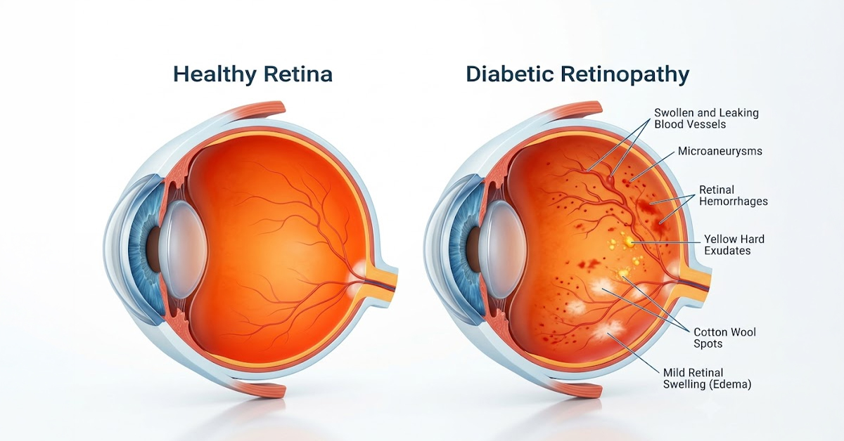 Diabetic Retinopathy: Early Warning Signs Every Diabetes Patient Must Not Ignore